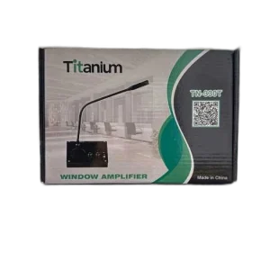 میکروفون گیشه ای تیتانیوم TITANIUM TN330T | دستگاه ارتباط دو طرفه باجه