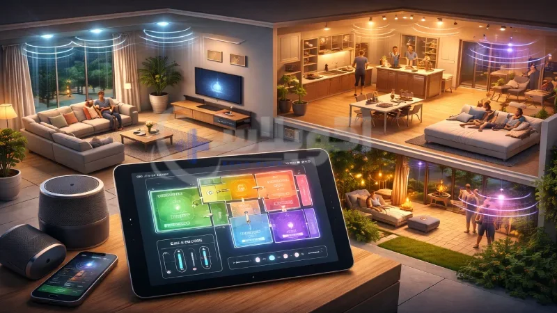 زون بندی صدا چیست و چرا در پروژه های چند فضا مهم است؟